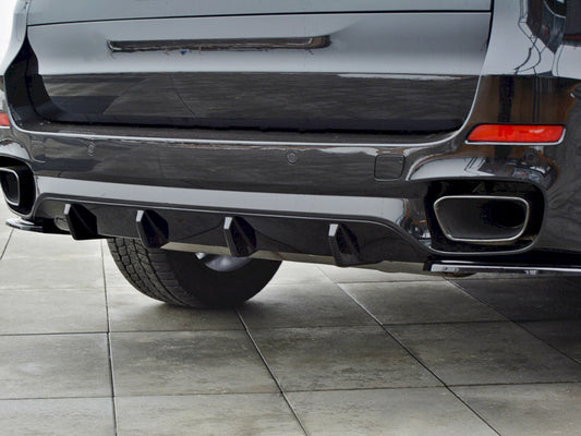 Maxton Design Rear Diffuser BMW X5 F15 M50D (2014-2018)