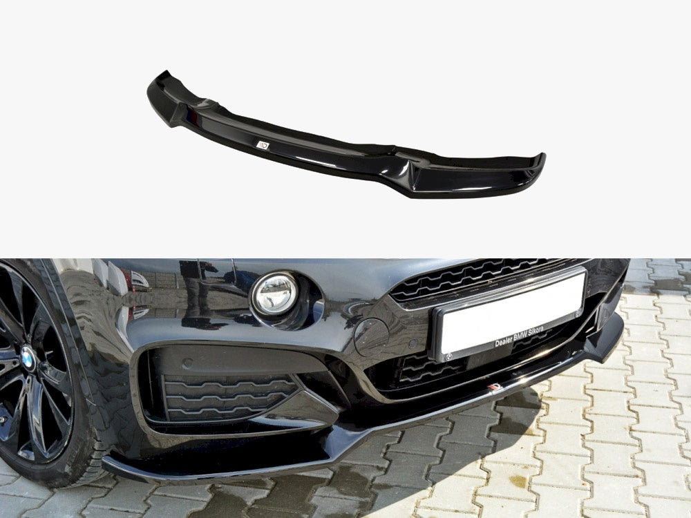Maxton Design Front Splitter V.1 Bmw X6 F16 M Sport (2014-2019)