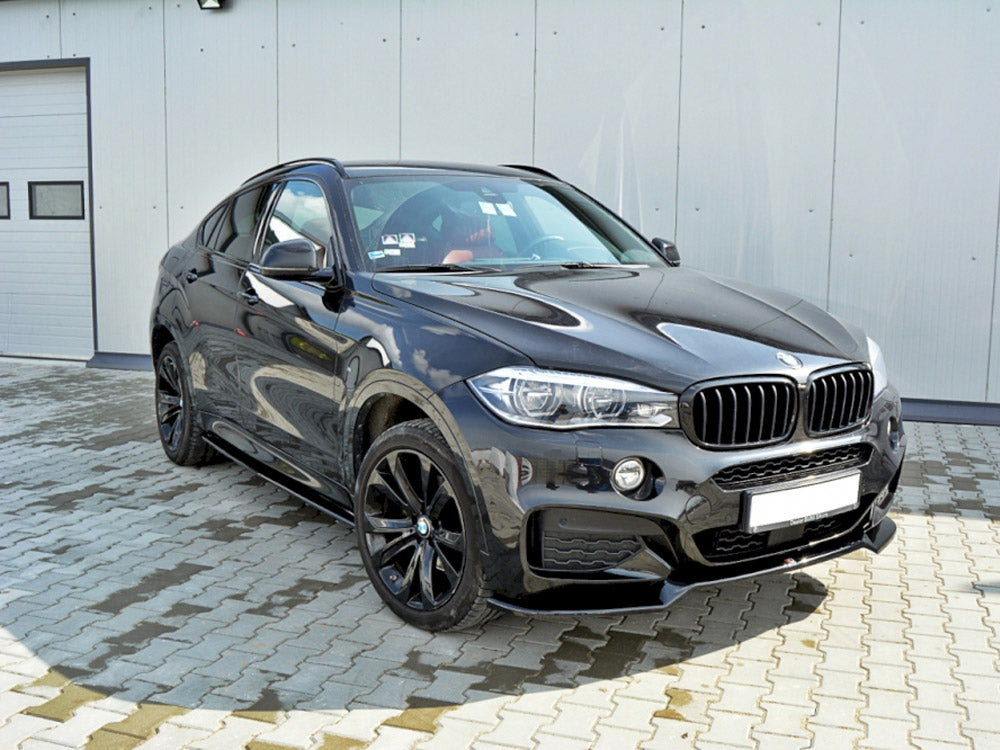 Maxton Design Front Splitter V.1 Bmw X6 F16 M Sport (2014-2019)