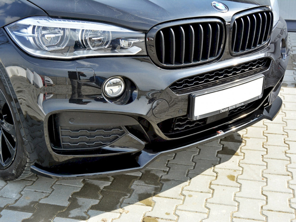 Maxton Design Front Splitter V.1 Bmw X6 F16 M Sport (2014-2019)