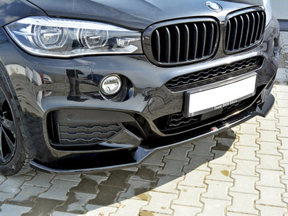 Maxton Design Front Splitter V.1 Bmw X6 F16 M Sport (2014-2019)