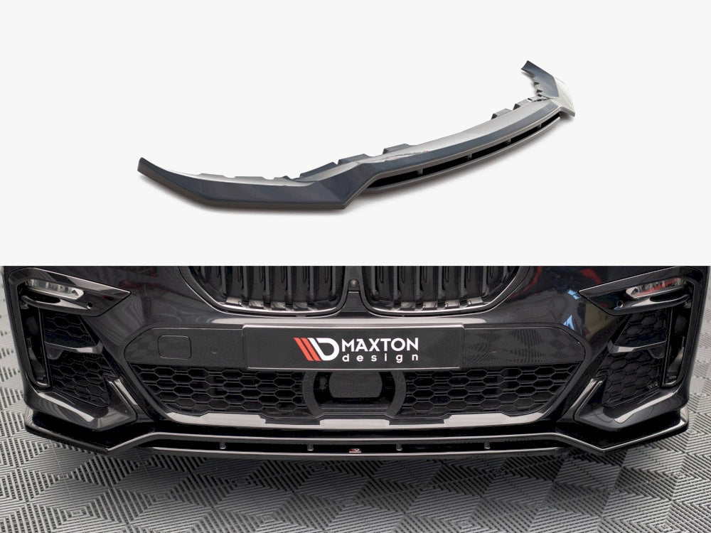 Maxton Design Front Splitter V.1 BMW X7 M-Pack G07