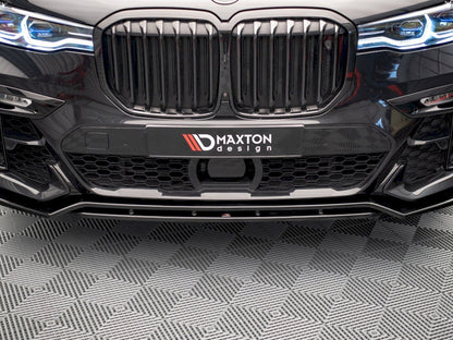 Maxton Design Front Splitter V.1 BMW X7 M-Pack G07