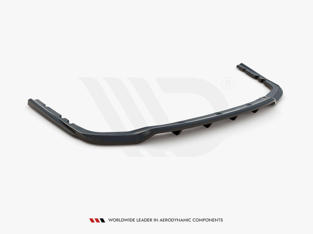 Maxton Design Central Rear Splitter (Vertical Bars) BMW X7 M-Pack G07