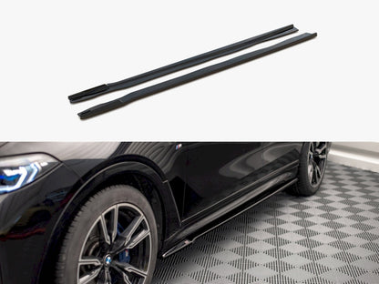 Maxton Design Side Skirts Diffusers BMW X7 M-Pack G07