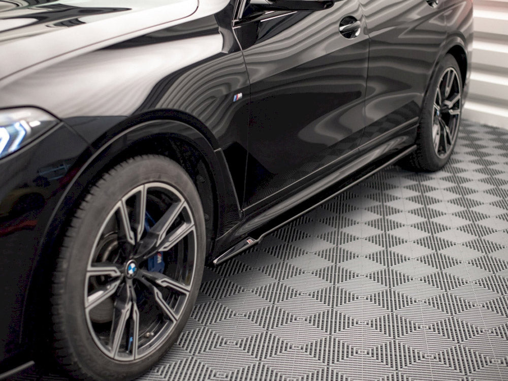 Maxton Design Side Skirts Diffusers BMW X7 M-Pack G07