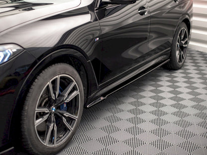 Maxton Design Side Skirts Diffusers BMW X7 M-Pack G07