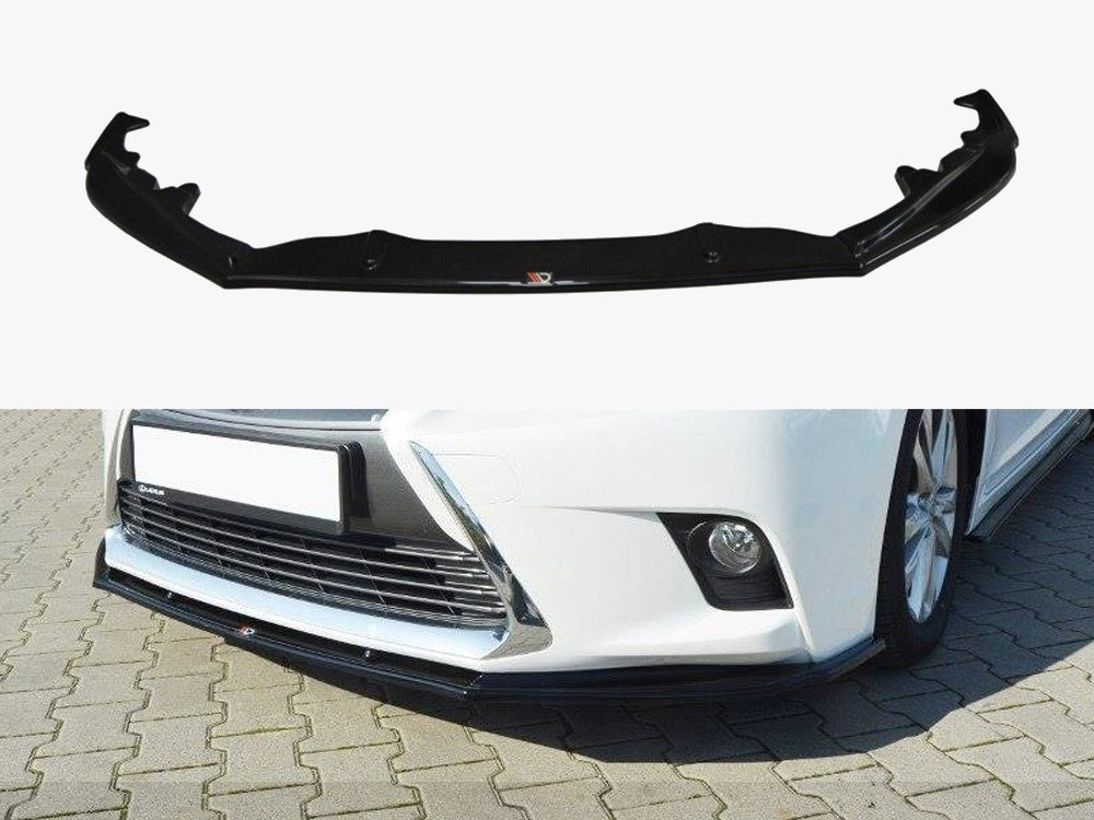 Maxton Design Front Splitter V.1 Lexus CT MK1 Facelift (2013-2017)