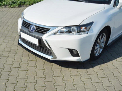 Maxton Design Front Splitter V.1 Lexus CT MK1 Facelift (2013-2017) - Carbon Look