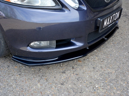 Maxton Design Front Splitter V.1 Lexus GS MK3 (2005-2007)