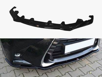 Maxton Design Front Splitter V.1 Lexus GS MK4 Facelift - Textured