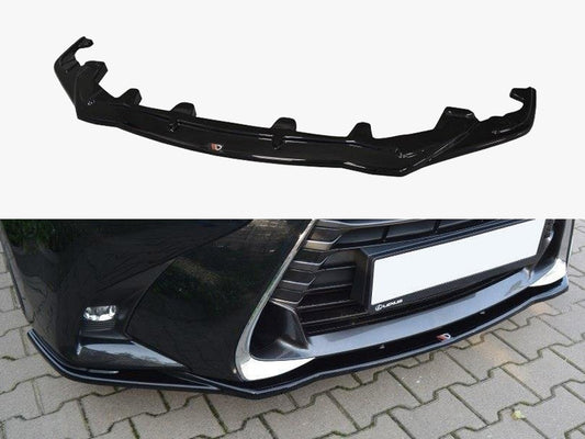 Maxton Design Front Splitter V.1 Lexus GS MK4 Facelift - Textured