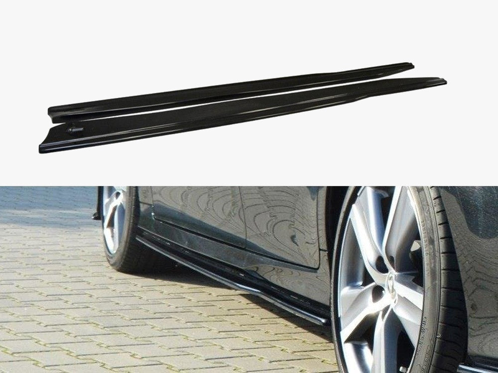Maxton Design Side Skirts Splitters Lexus GS MK4 Facelift