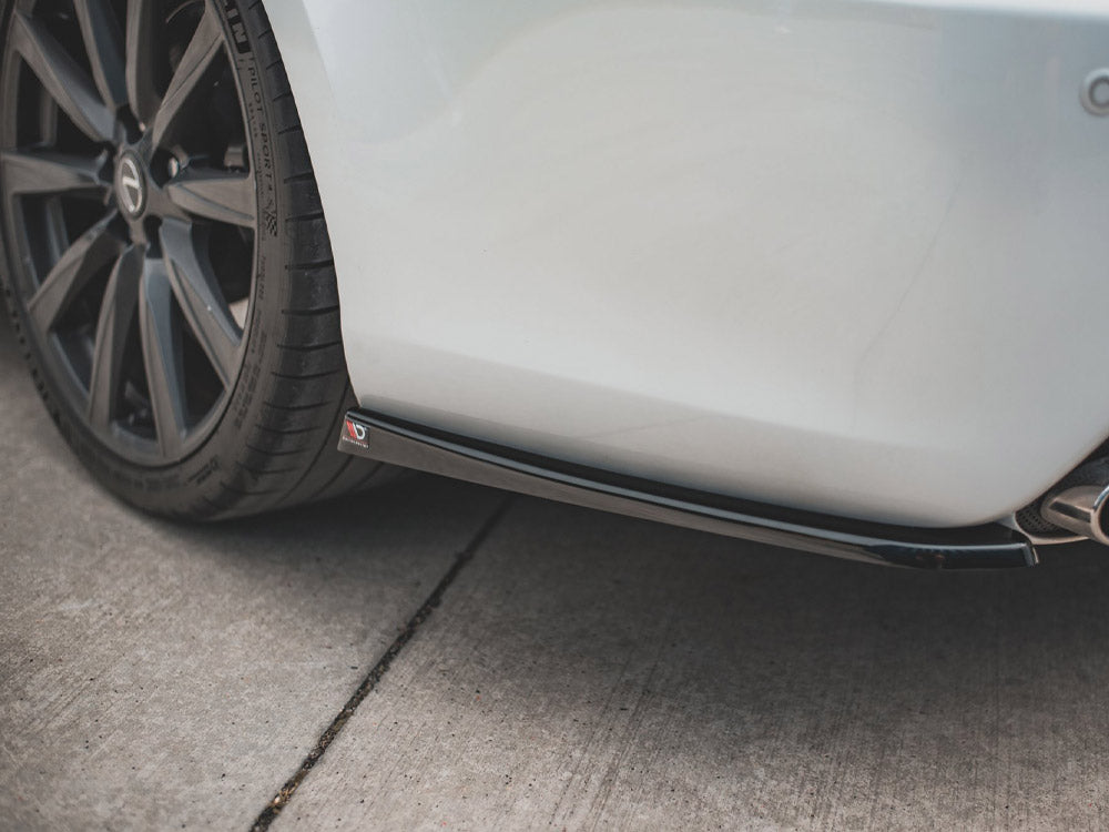 Maxton Design Rear Side Splitters Lexus IS F Mk2 (2007-2013)