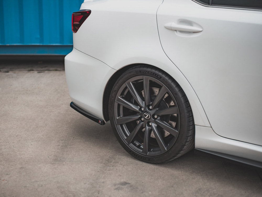 Maxton Design Rear Side Splitters Lexus IS F Mk2 (2007-2013)