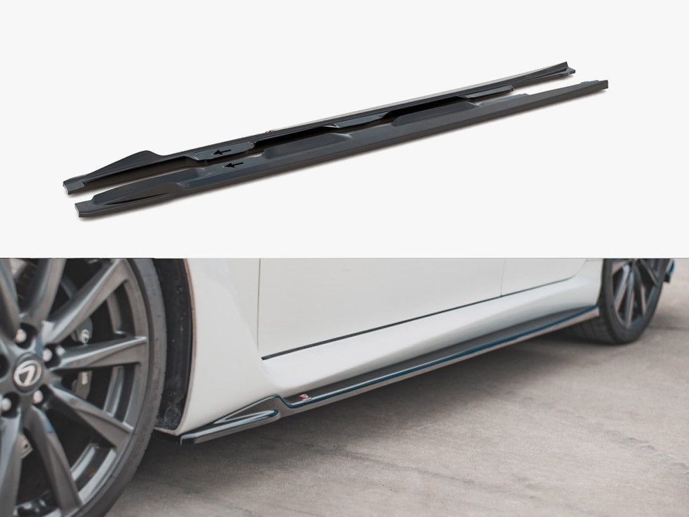 Maxton Design Side Skirts Diffusers Lexus IS F MK2 (2007-2013)