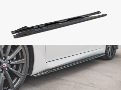Maxton Design Side Skirts Diffusers Lexus IS F MK2 (2007-2013)