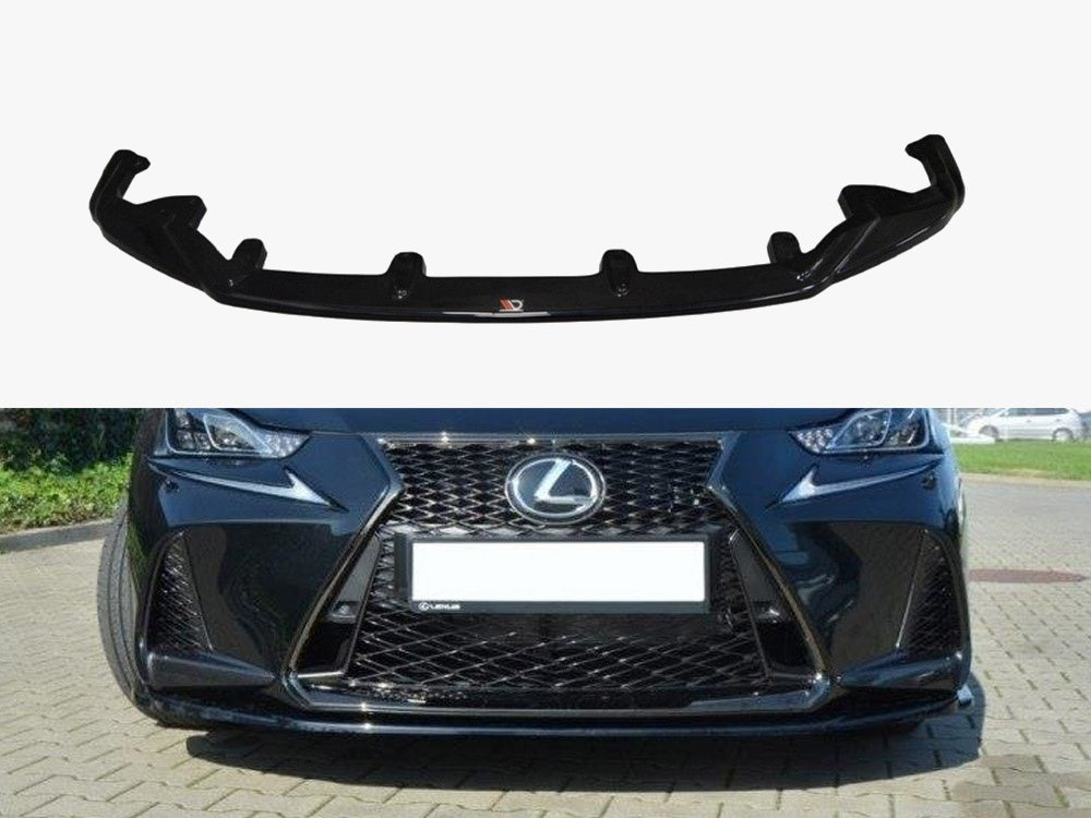 Maxton Design Front Splitter V.1 Lexus IS Mk3 Facelift F-Sport