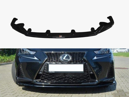Maxton Design Front Splitter V.1 Lexus IS Mk3 Facelift F-Sport