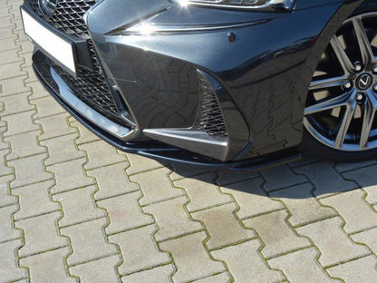 Maxton Design Front Splitter V.1 Lexus IS Mk3 Facelift F-Sport