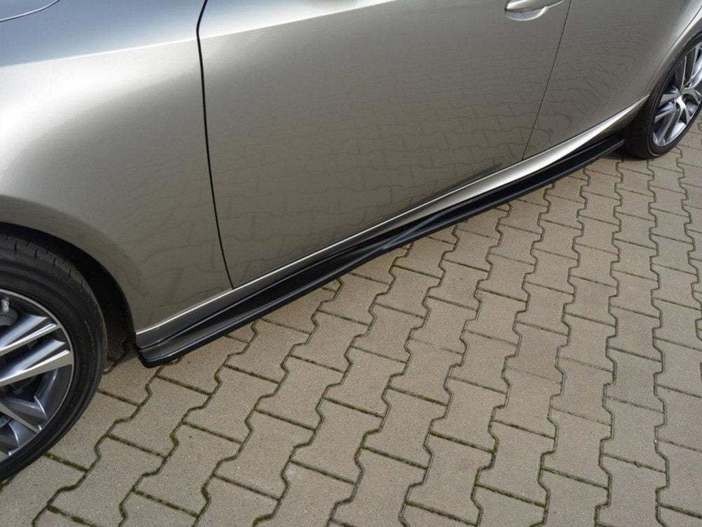 Maxton Design Side Skirts Diffusers Lexus IS Mk3 / Mk3 Facelift