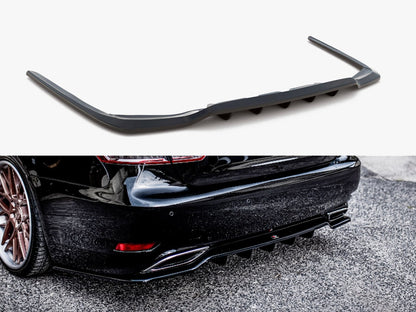Maxton Design Rear Splitter (Vertical Bars) Lexus LS Mk4 Facelift