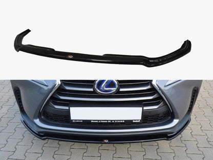 Maxton Design Front Splitter Lexus NX MK1 (2014-2017) - Carbon Look
