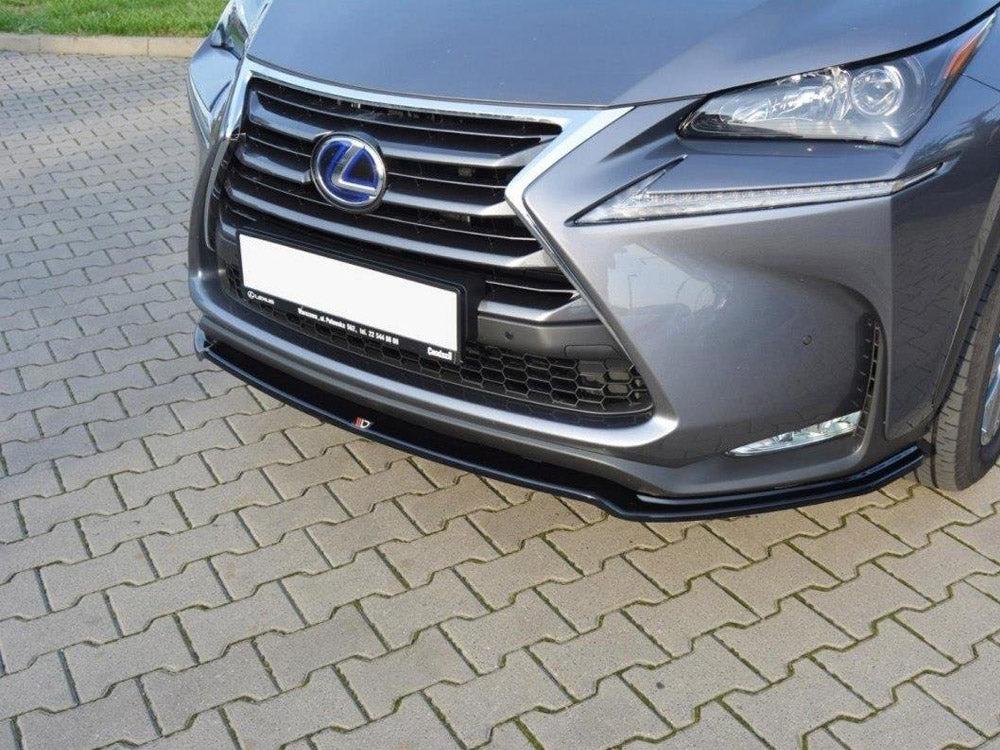 Maxton Design Front Splitter Lexus NX MK1 (2014-2017) - Carbon Look