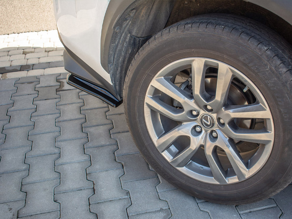 Maxton Design Rear Side Splitters Lexus NX Facelift (Hybrid) (2017-)