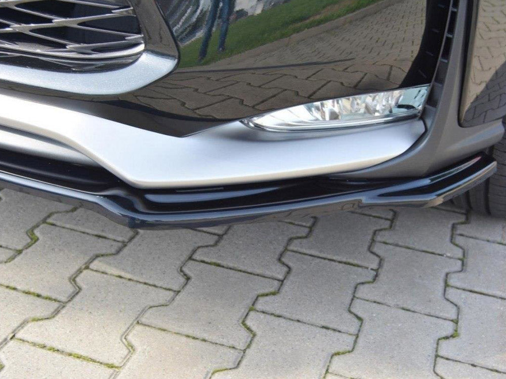 Maxton Design Front Splitter Lexus NX MK1 F-sport (2014- 2017) - Carbon Look