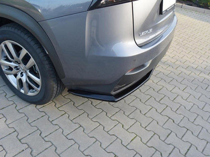 Maxton Design Central Rear Splitter Lexus NX Mk1 H