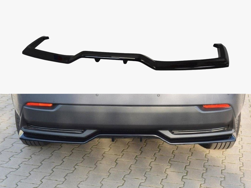 Maxton Design Rear Splitter (Vertical Bars) Lexus NX Mk1 H