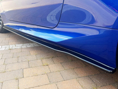 Maxton Design Side Skirts Diffusers Lexus RC (2014-UP) - Carbon Look