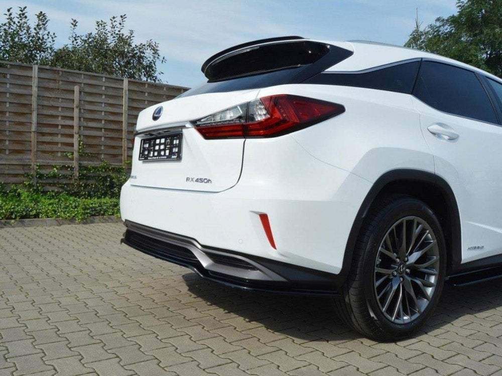 Maxton Design Central Rear Splitter Lexus RX Mk4 H