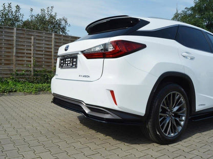 Maxton Design Central Rear Splitter Lexus RX Mk4 H