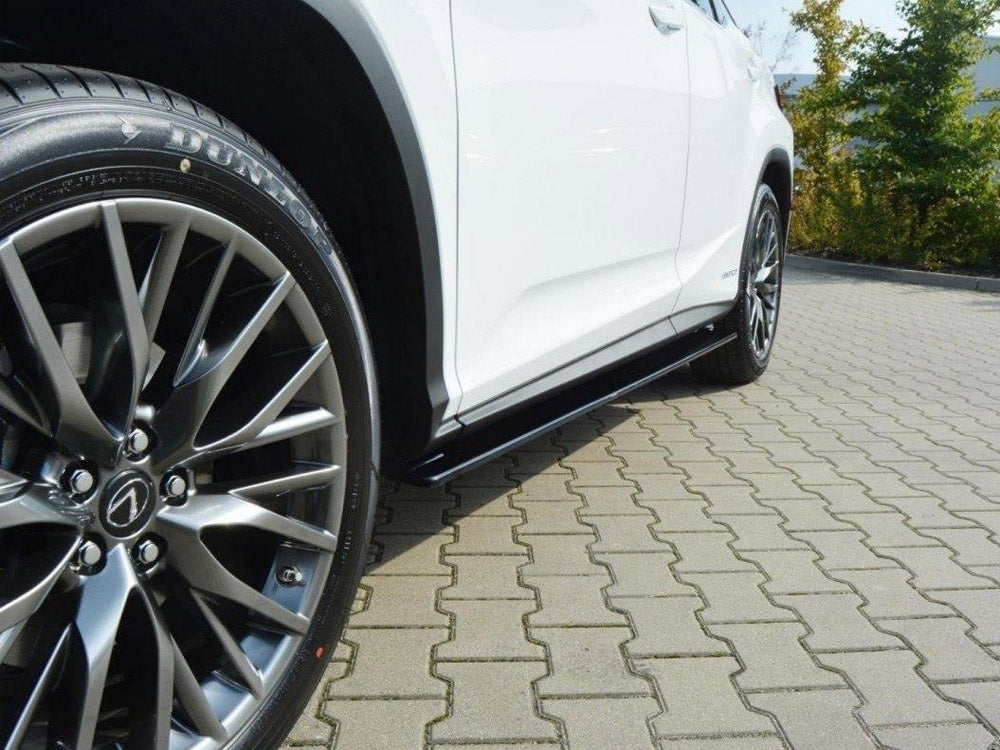 Maxton Design Side Skirts Diffusers Lexus RX MK4