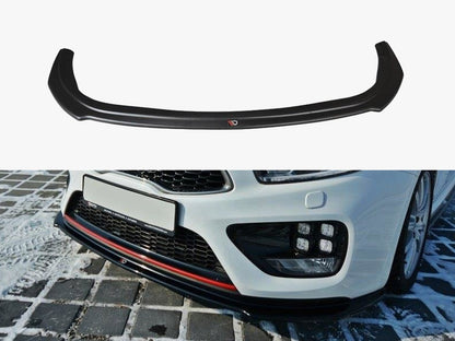Maxton Design Front Splitter V.1 KIA Cee'd GT MK2 (2013-2018)