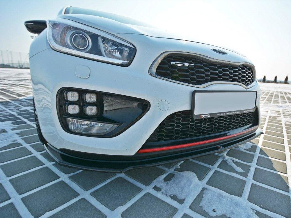 Maxton Design Front Splitter V.1 KIA Cee'd GT MK2 (2013-2018)