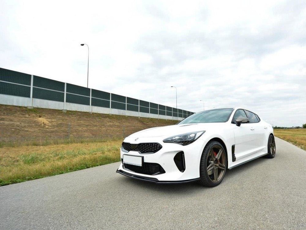 Maxton Design Front Splitter V.2 Kia Stinger GT / GT-Line / Standard Mk1