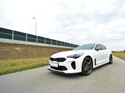 Maxton Design Front Splitter V.2 Kia Stinger GT / GT-Line / Standard Mk1