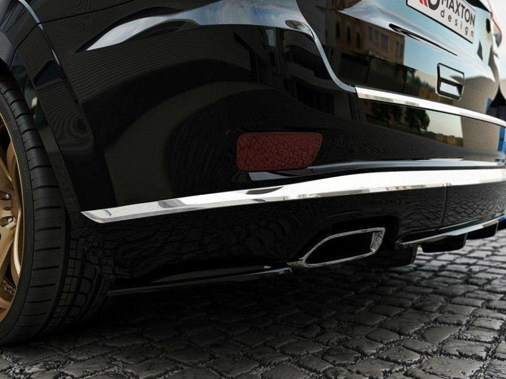 Maxton Design Rear Side Splitters JEEP Grand Cherokee WK2 Summit Facelift - Carbon Look
