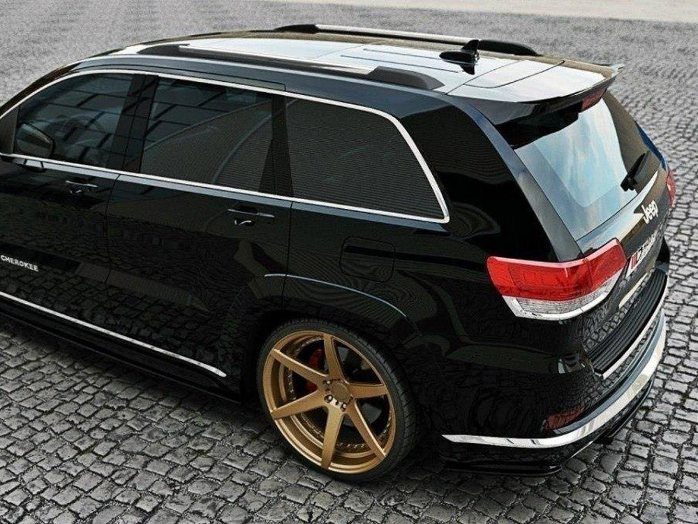 Maxton Design Rear Side Splitters JEEP Grand Cherokee WK2 Summit Facelift - Carbon Look