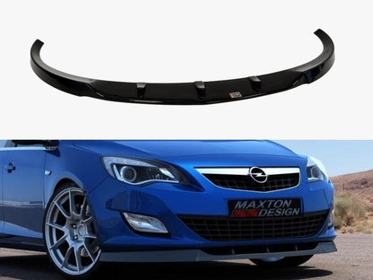 Maxton Design Front Splitter Opel Astra J (Pre-facelift) (2009-2012)