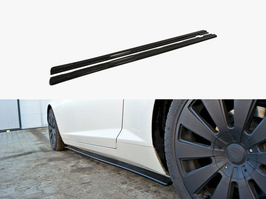 Maxton Design Side Skirts Diffusers Chevrolet Camaro V SS - US Version (Preface) (2009-2013)