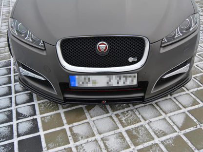 Maxton Design Front Splitter Jaguar XF (X250) Mk1 Sportbrake S-Pack (2012-2015)