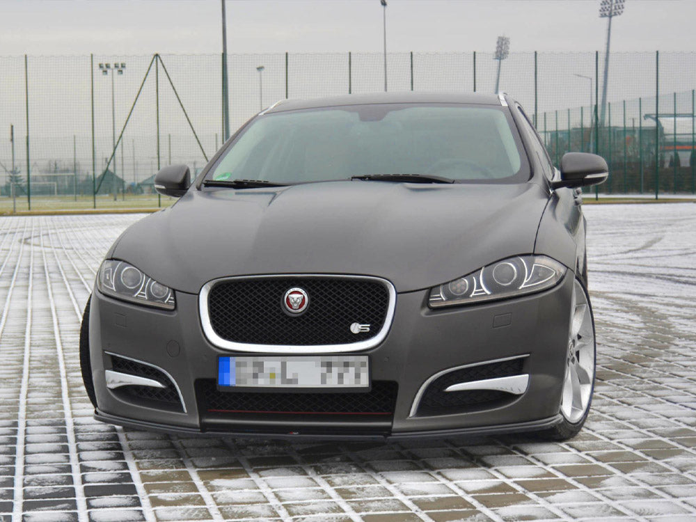 Maxton Design Front Splitter Jaguar XF (X250) Mk1 Sportbrake S-Pack (2012-2015)