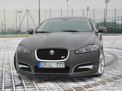Maxton Design Front Splitter Jaguar XF (X250) Mk1 Sportbrake S-Pack (2012-2015)