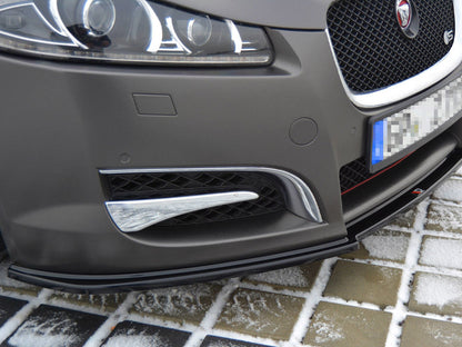 Maxton Design Front Splitter Jaguar XF (X250) Mk1 Sportbrake S-Pack (2012-2015)