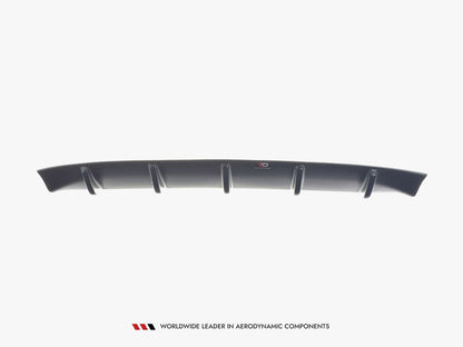 Maxton Design Rear Valance Jaguar XF- R - Carbon Look