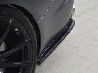 Maxton Design Rear Side Splitters Jaguar XF- R (2007-2011) - Textured